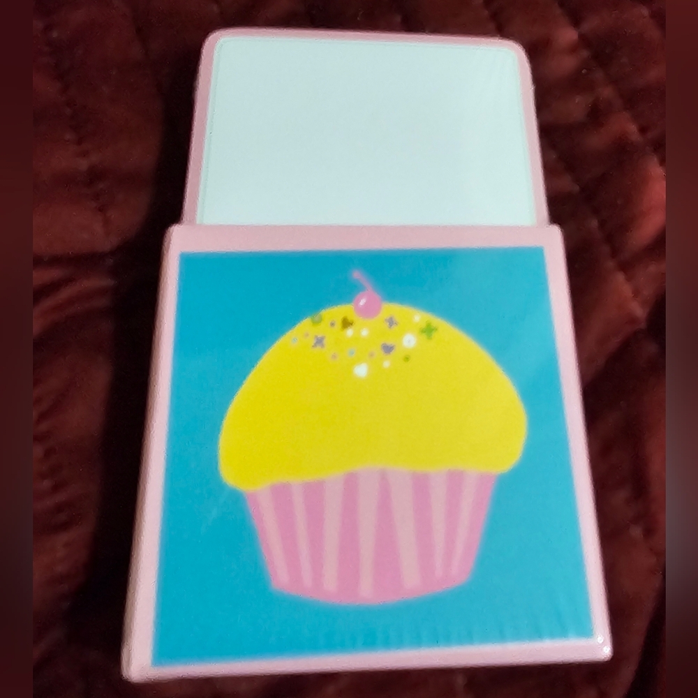 Cupcake Design Notebook Stationary Set